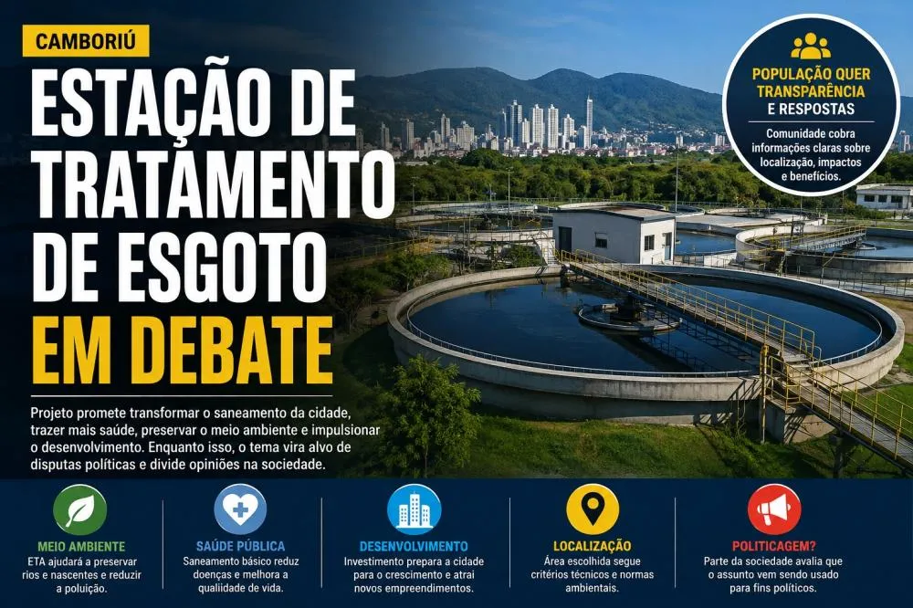 Obra histórica ou palco de politicagem? Projeto da ETE movimenta o debate em Camboriú